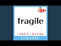 fragile-3Key (原曲歌手:Every Little Thing) (ガイド無しカラオケ)