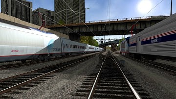 [MSTS/Open Rails] Clip Collage: Acela Express
