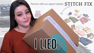I LIED to Stitch Fix and this is what happened | Jen Luv