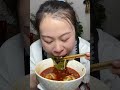 Yummy Chinese Food Mukbang 😋 Eating Spicy Noodle Soup, Eggs and Braised Pork Ear #asmr #food