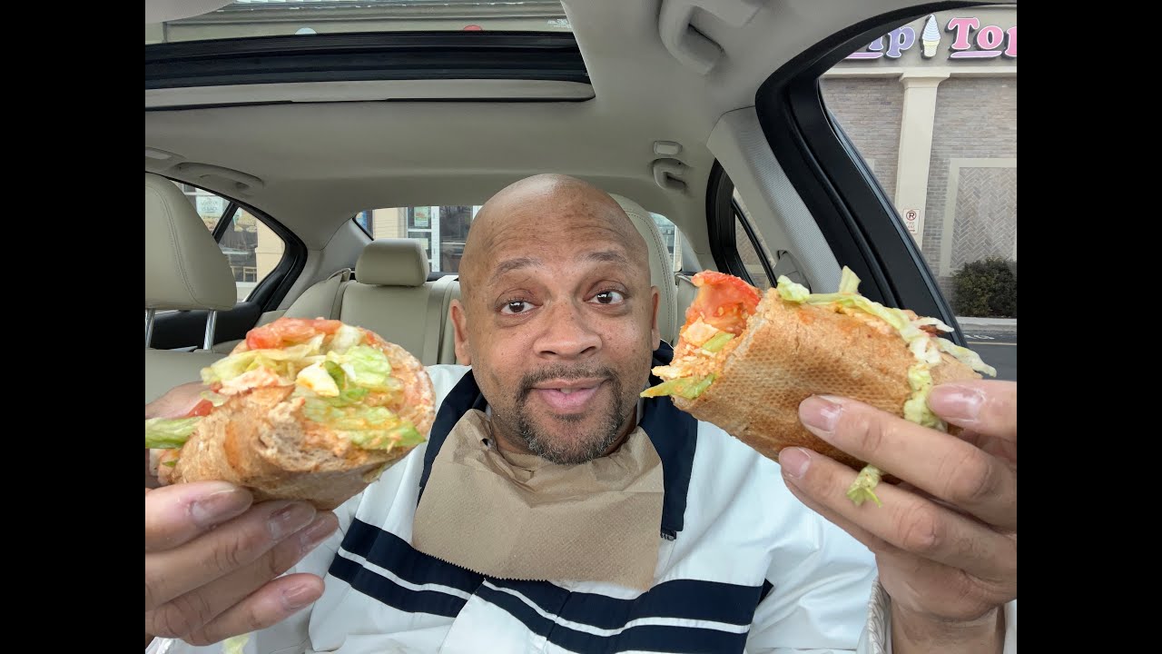 Quiznos Lobster Classic Sub with Old Bay Mayo Review! YouTube