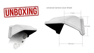 OOSSXX Security Camera Cover Shield - Unboxing