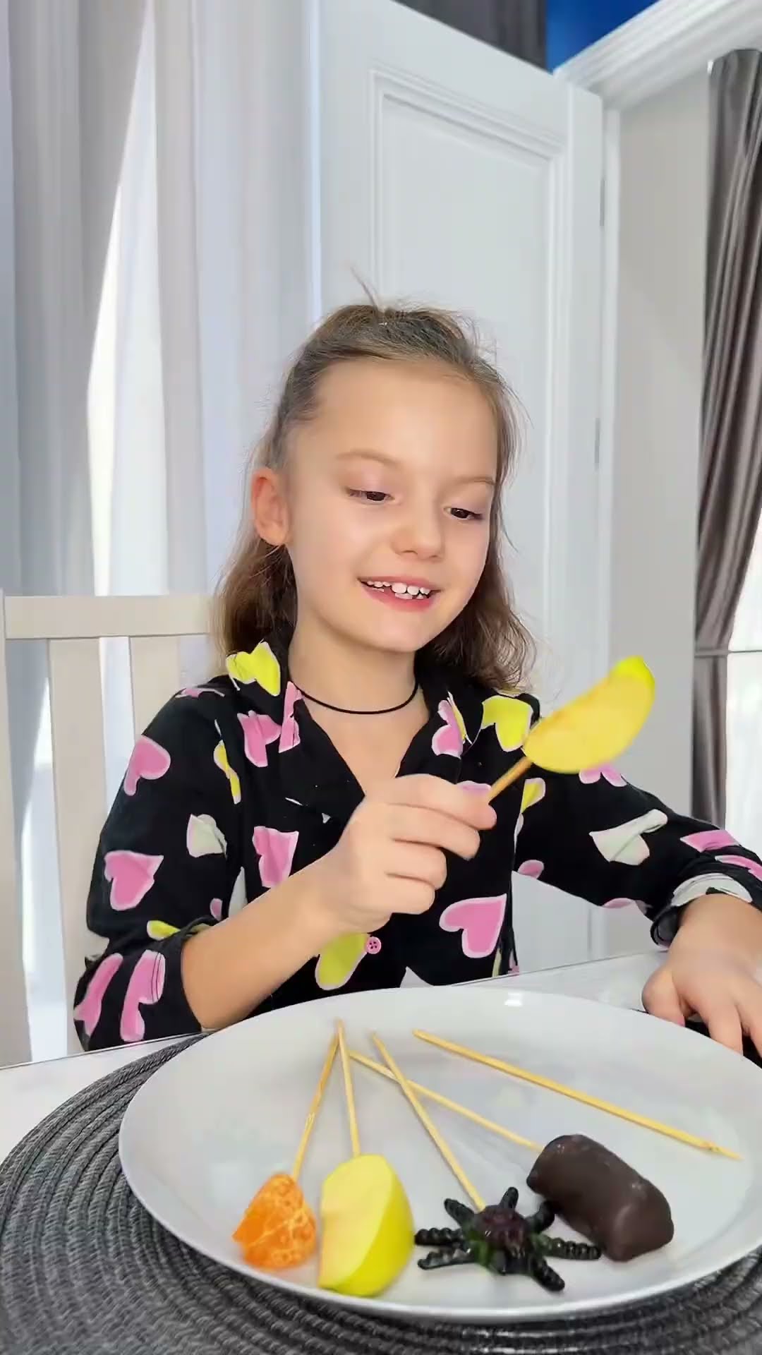 Dad ate All the Wooden Sticks with Fruits