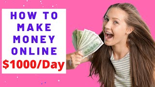 How to make money online fast ...