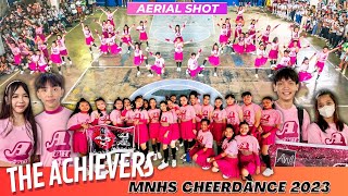 Grade 10 Cheerdance Performance | PE10  Quarter 4 (G10 Achievers ) Aerial shot | 4K