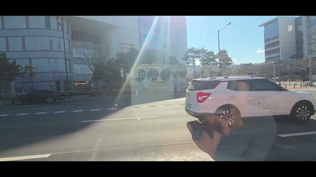 충무공동행정복지센터/중흥 더퍼스트~공단광장 부산교통 진주 290번 2025년 11월식 현대 일렉시티2 EV 주행영상