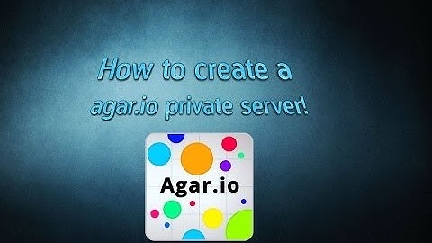 How to create an Agario Private server MAC/Windows using CMD, TERMINAL