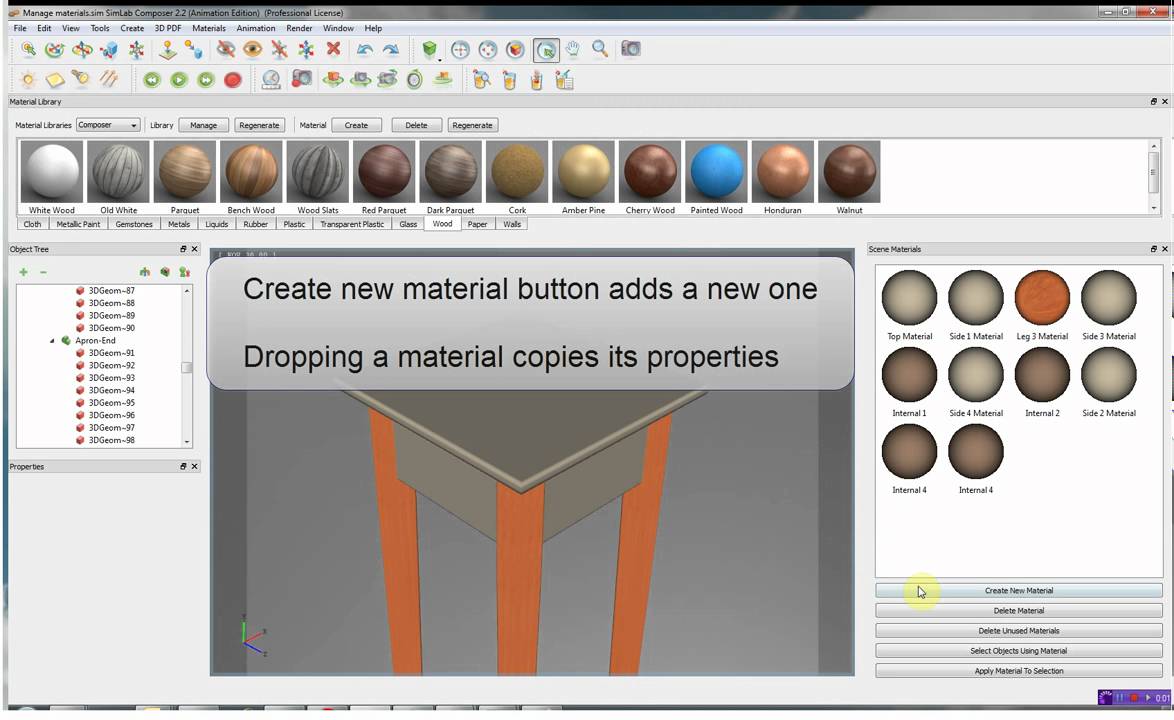 Material management in SimLab Composer - YouTube