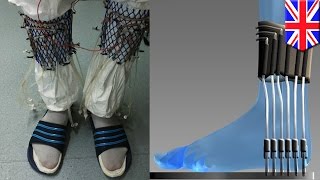 Cool technology 2015: urine-powered socks can charge wireless transmitters - TomoNews screenshot 5