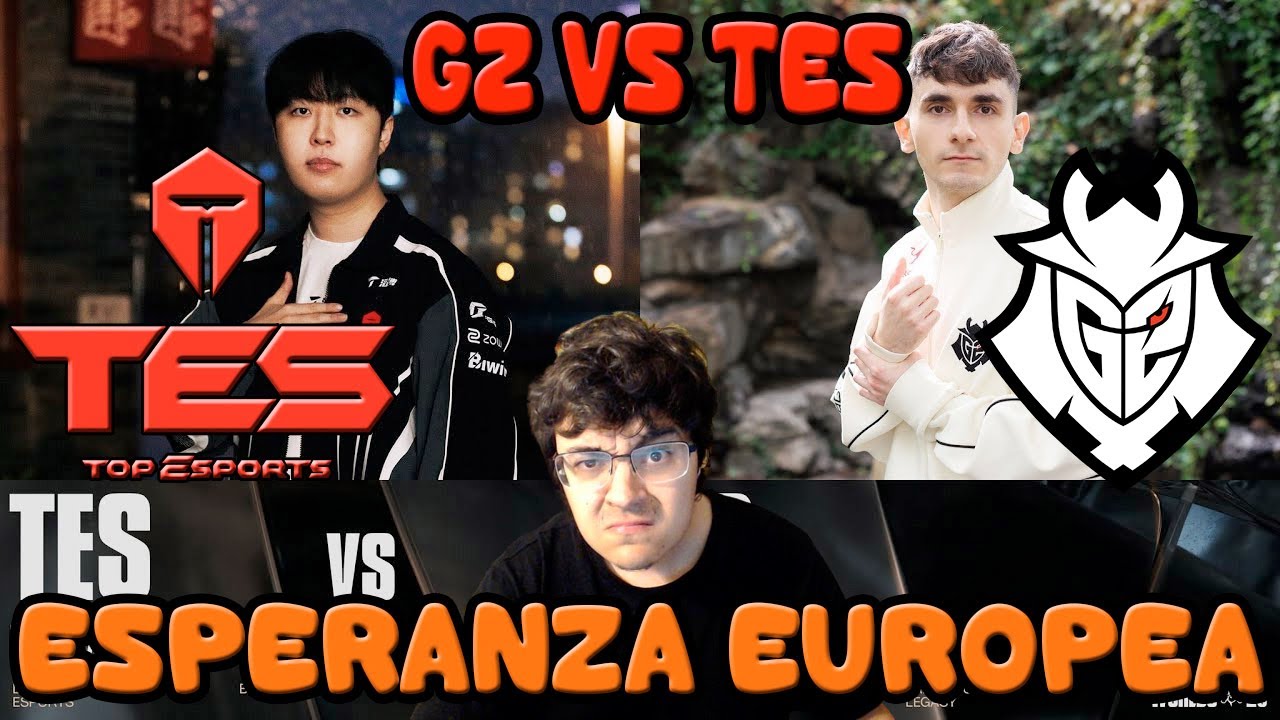G2 vs TES | Worlds 2025 Cuartos de final en JETADIRECTA | El futuro de Europa en juego