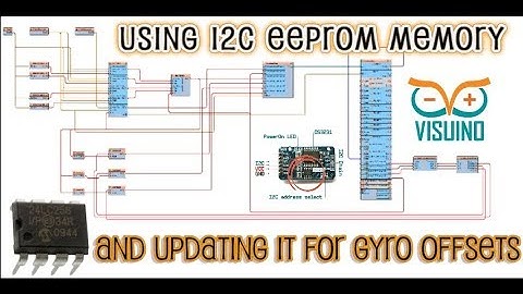 CUTSIE WHUN and VISUINO - Basic I2C EEPROM usage
