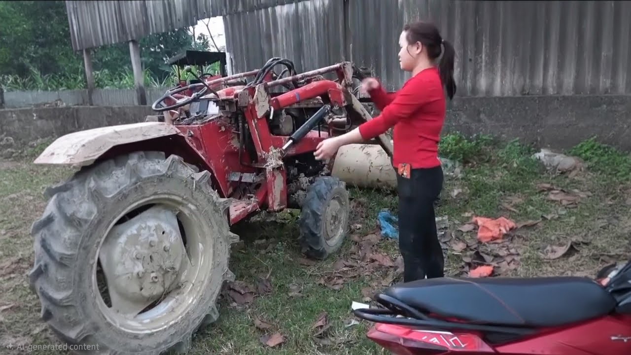 American Ranked Car Restoration Story of a Brave Village Girl Rebuilding Engines USA Trending!!!!