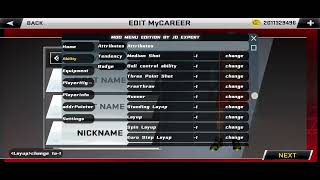 99 overall NBA 2k20 mobile JD MOD MENU screenshot 1