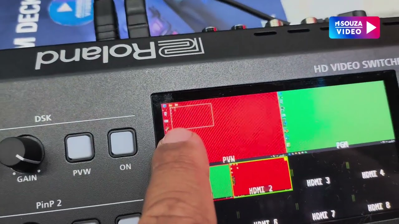 Roland V-8HD # Video Switcher - YouTube