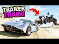 Offroading With A Trailer Train Was a TERRIBLE Idea!