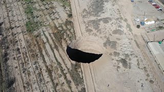 Incertidumbre por el socavón en Tierra Amarilla que sigue creciendo