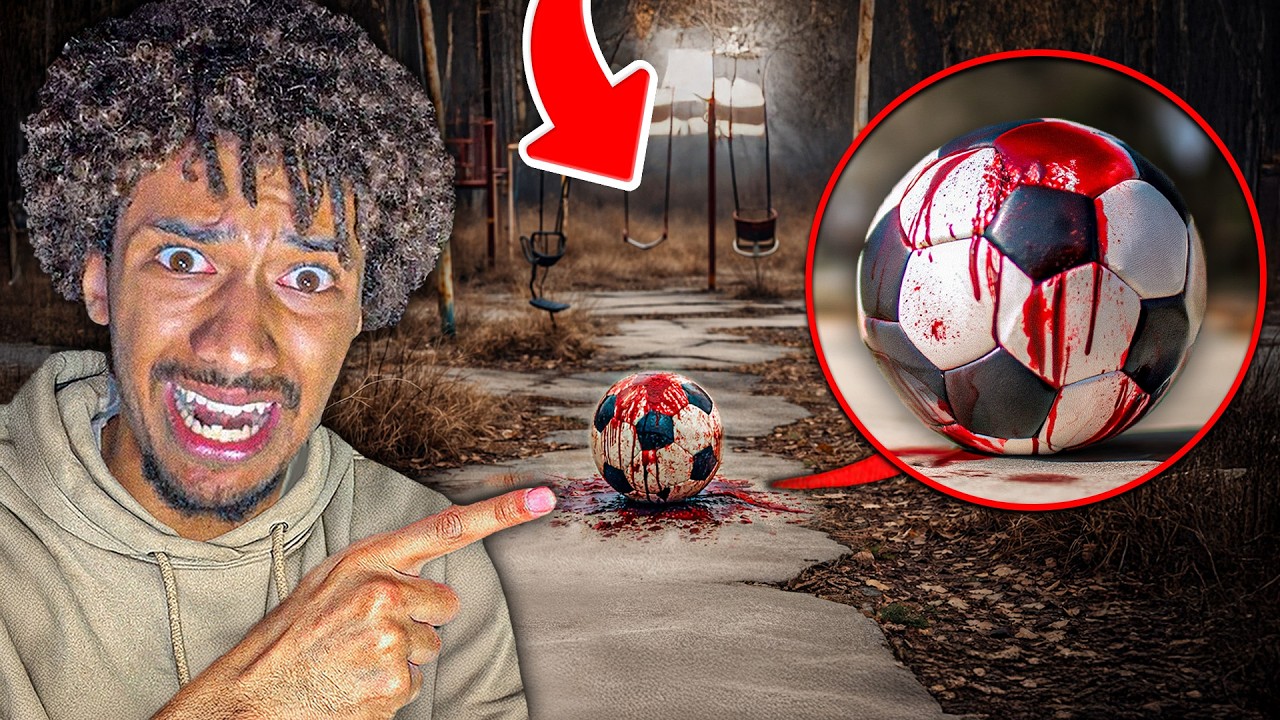 Если ты найдёшь этот ФУТБОЛЬНЫЙ МЯЧ, покрытый КРОВЬЮ, не пинай его и УХОДИ…