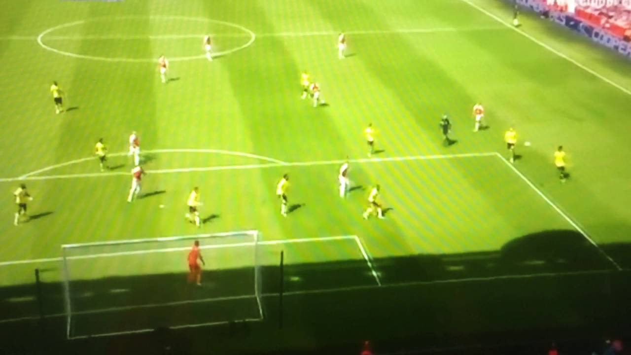 Giroud GOAL vs. Aston Villa - YouTube