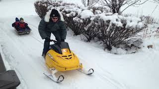 The mighty Mini Z-Ski doo