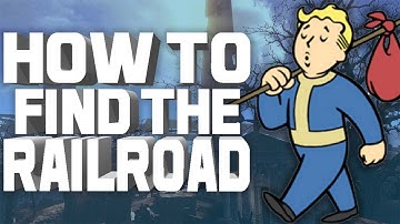FALLOUT 4 - HOW TO FIND THE RAILROAD (FREEDOM TRAIL TUTORIAL)