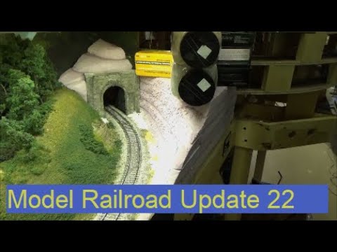 Model Railroad Update 22 (Tunnel Portal Scenery)