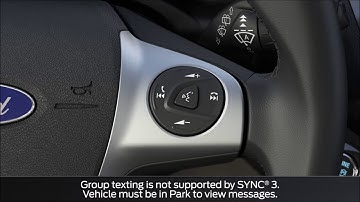 Sync 3 Phone Overview  Using Voice Commands