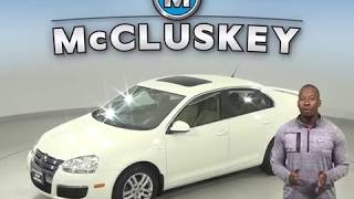 A99055GT Used 2007 Vokswagen Jetta Sedan White Test Drive, Review, For Sale -