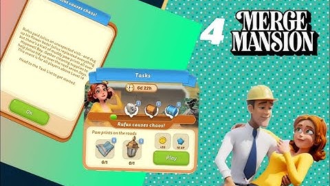 Merge Mansion | Rufus causes chaos! Part 4