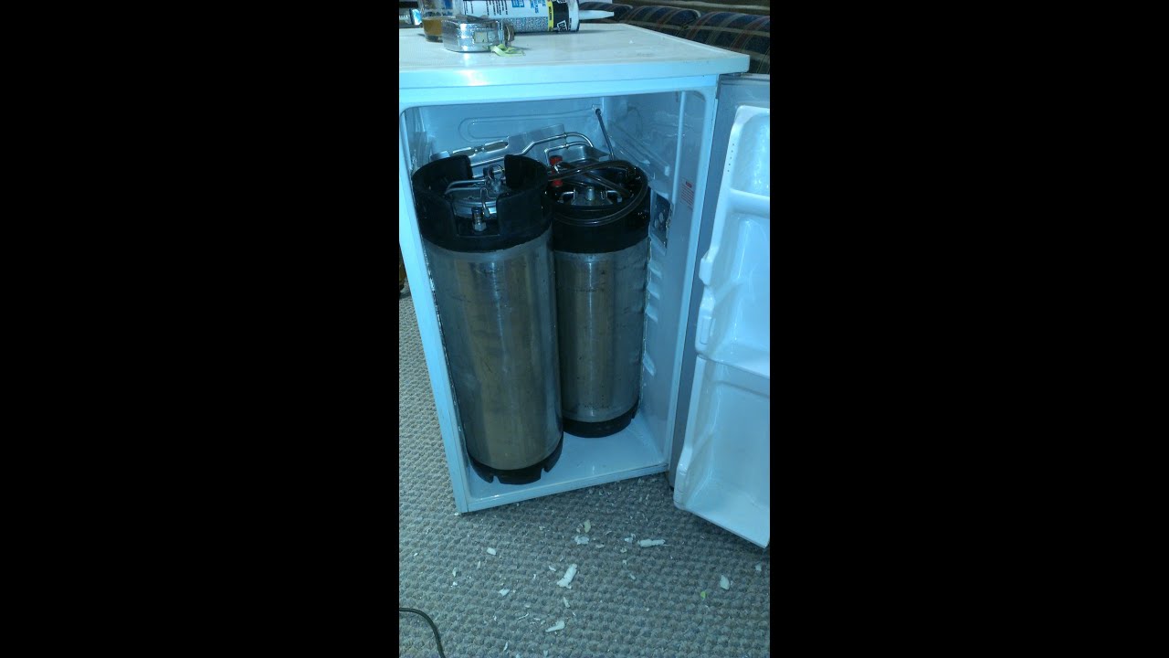 making a kegerator from a dynasty mini fridge youtube