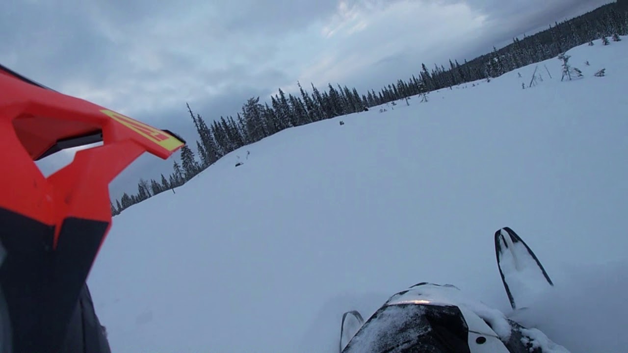 Lynx 49 Ranger 600 in deep snow! | Backcountry Snowmobiling | - YouTube