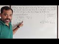 Prove that the point P dividing the line segment joining the points A(-1,7) and B(4,-3) in the ratio