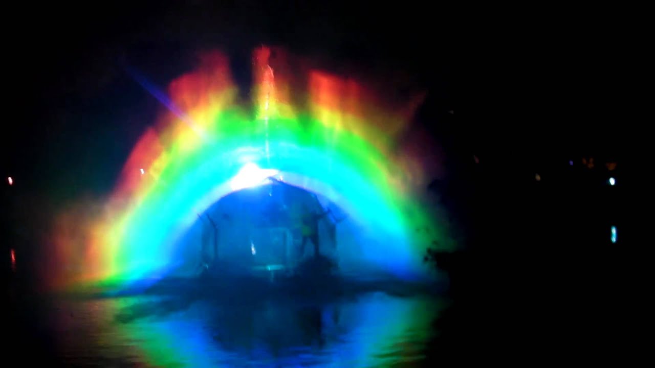 Splash water projection show. YouTube