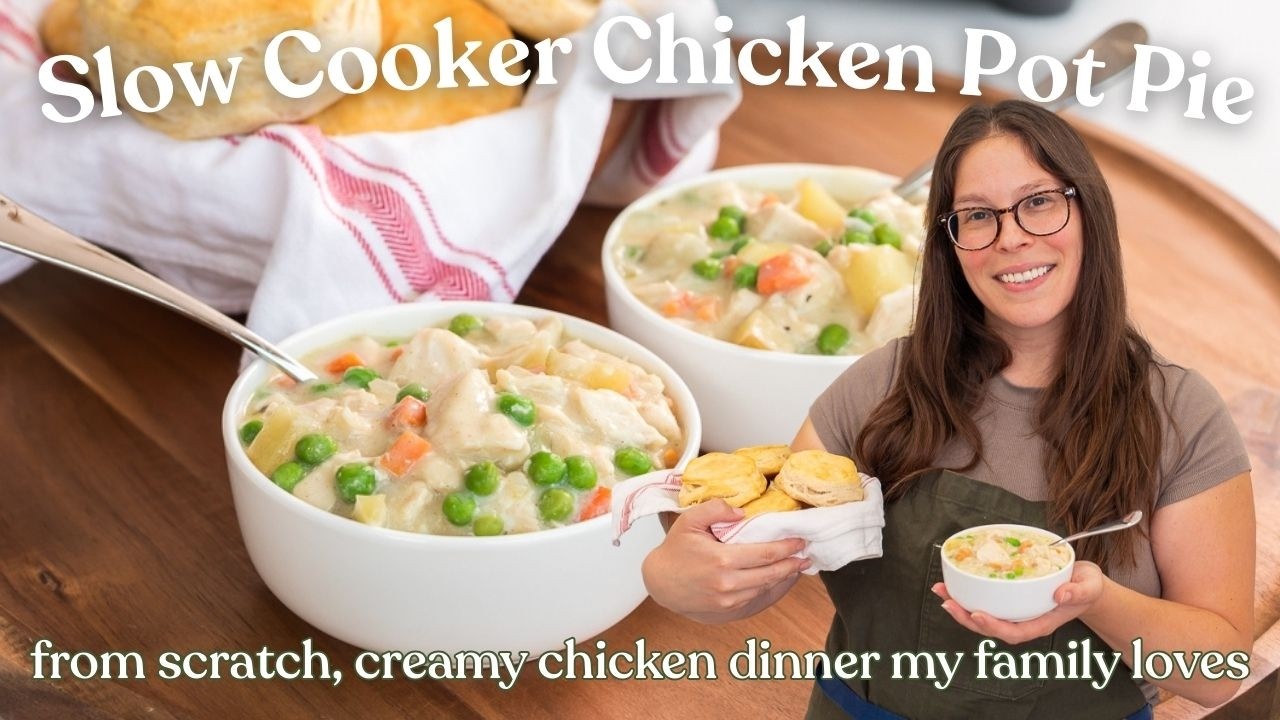 Slow Cooker Chicken Pot Pie Recipe Easy Comfort Food Recipe