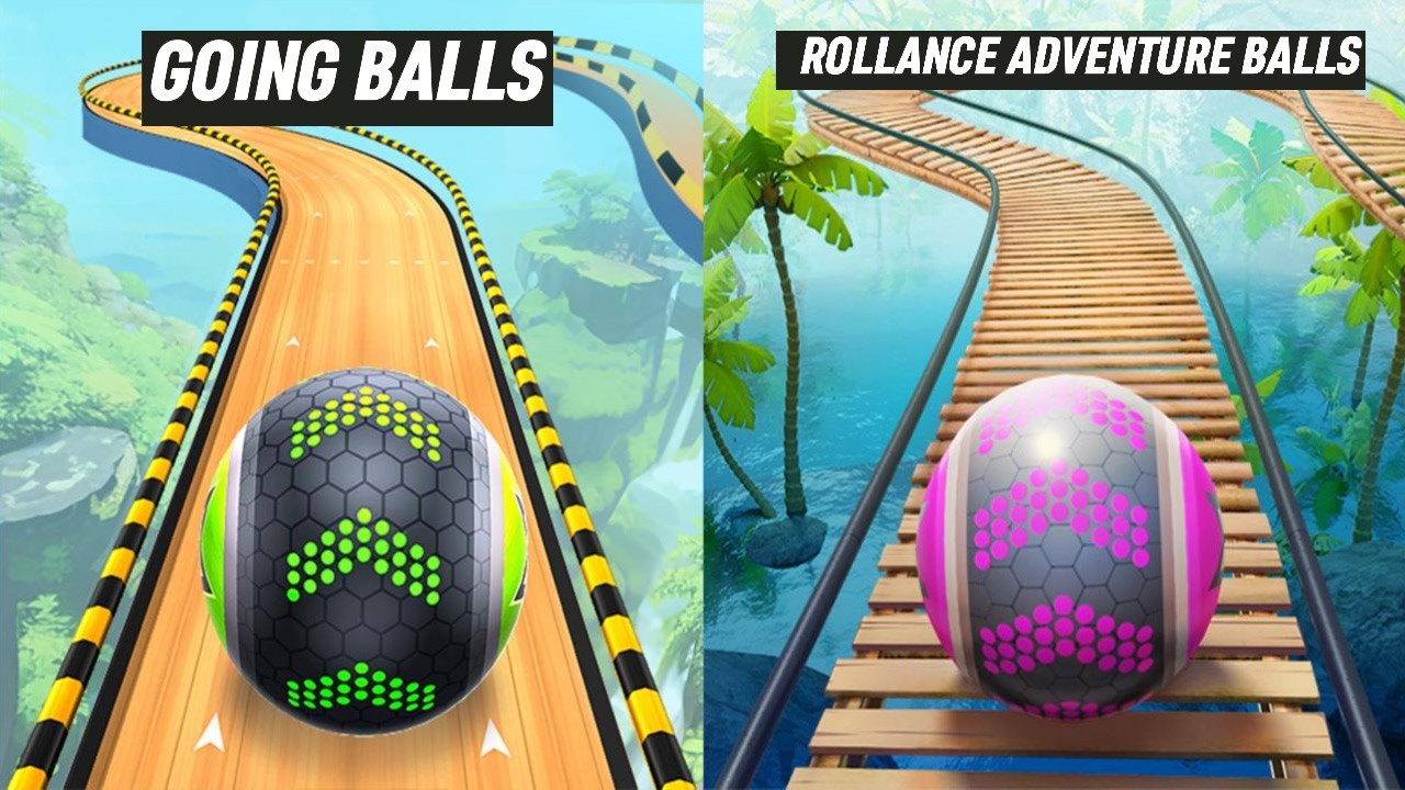 Going Balls VS Rollance Adventure Balls - All Levels Gameplay Android iOS Ep 2