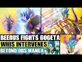 Beyond Dragon Ball Super: Gogeta Vs Beerus Begins! Beerus Fights Gogeta As Whis Watches! A Winner?!