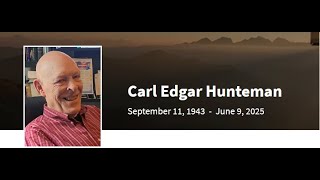 Carl Hunteman Memorial Service