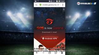 FO3M Tutorial (EN): Download GARENA on Android Phone screenshot 1