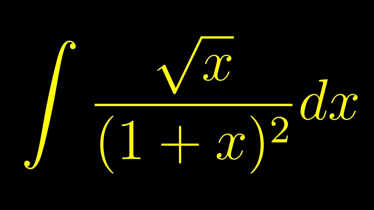 Integral Of Sqrt x 1 x 2 YouTube integral-of-e-x-2-from-0-to-infinity-youtube