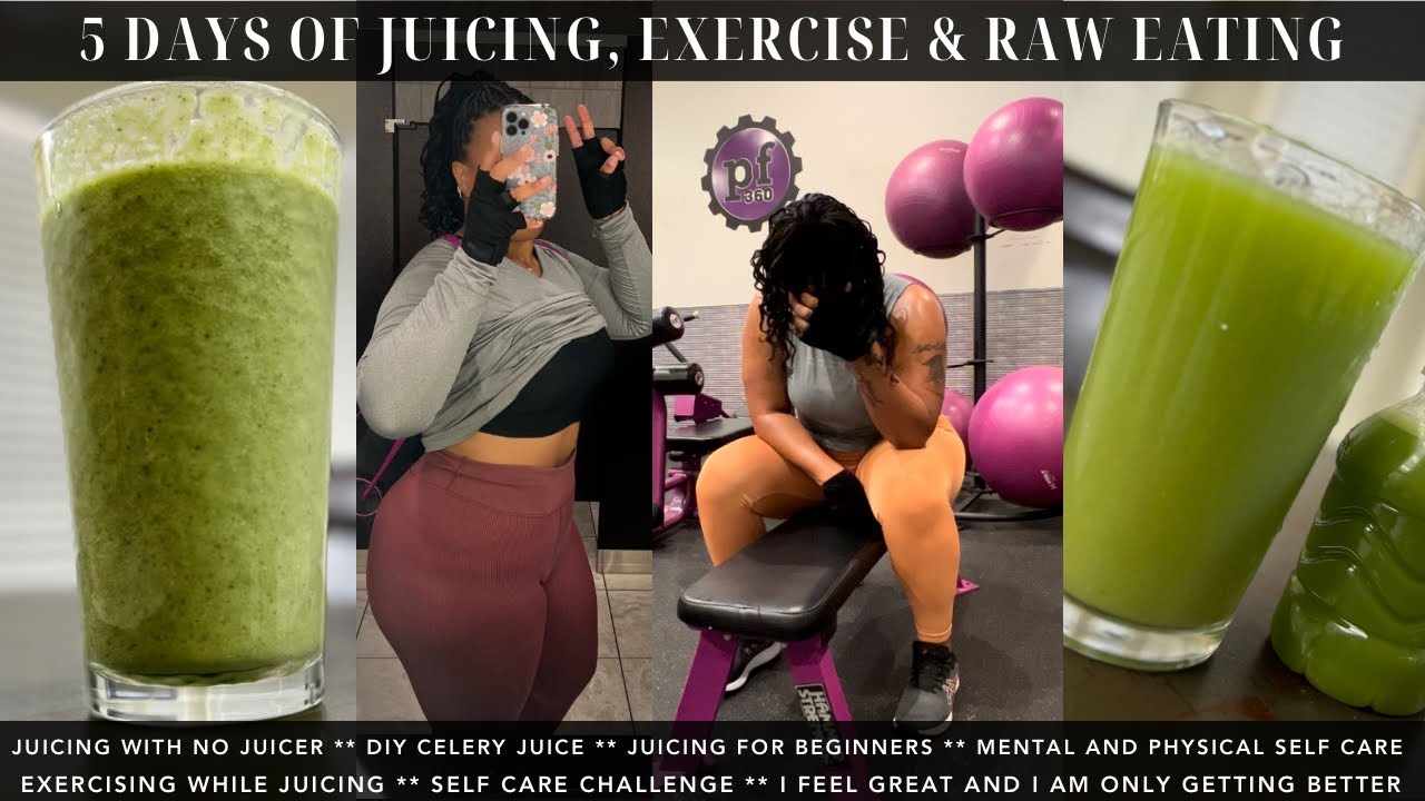 5 DAYS OF JUICING & RAW EATING • JUICING WITHOUT A JUICER • PRESSED