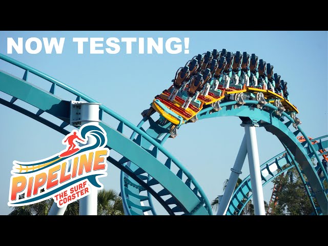 Pipeline: The Surf Coaster now open at SeaWorld Orlando