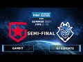 CS:GO - G2 Esports vs. Gambit [Ancient] Map 2 - IEM Summer 2021 - Semi-final