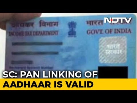 Linking PAN To Aadhaar Stands, Not Mandatory For Bank Accounts: Supreme ...