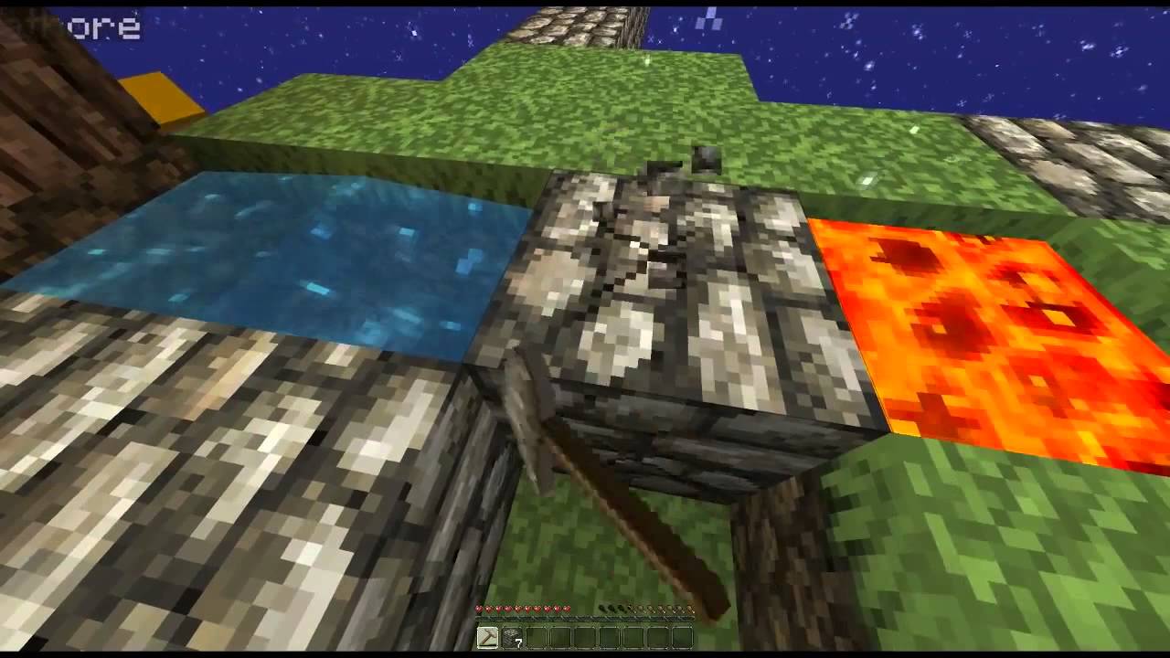 Minecraft - Skyblock v2.1 Multiplayer Part 2 - YouTube