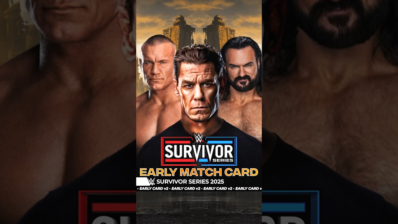 Survivor Series 2025 - Early Match Card [v2] 