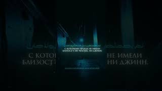 🔹#чтец: Ибрахим Ханиф🔹#сура: ар-Рахман🔹#аят (ы): 56-58 #freepalestine #коран #quran #islam