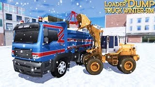 Excavator Simulator | Loader & Dump Truck Winter SIM - Android GamePlay HD screenshot 4