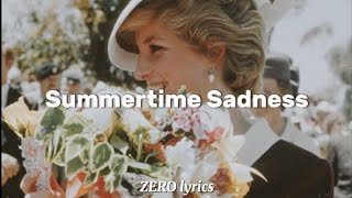 Lana Del Rey - Summertime Sadness [Lyrics]