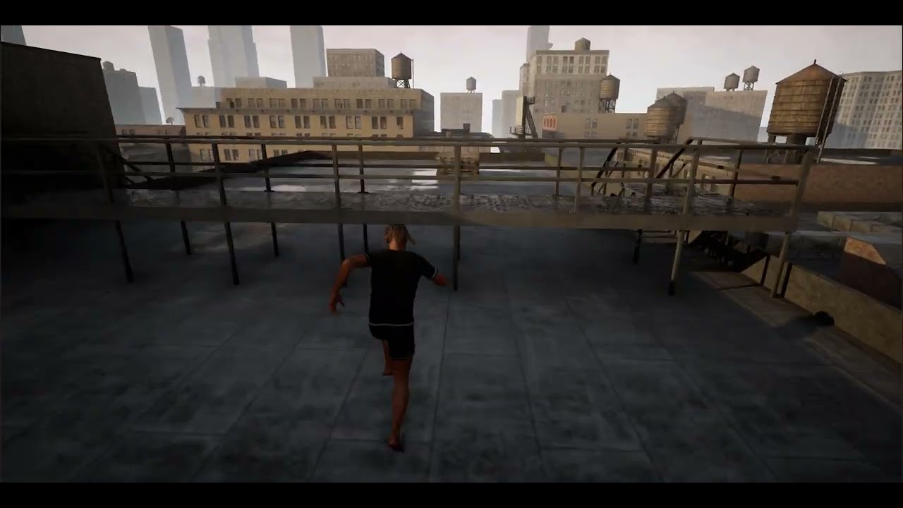 Insane Rooftop Parkour Flow (Indie Game Alpha)