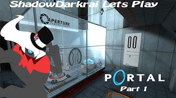 Lets Play Portal Part 1: Testing Begins