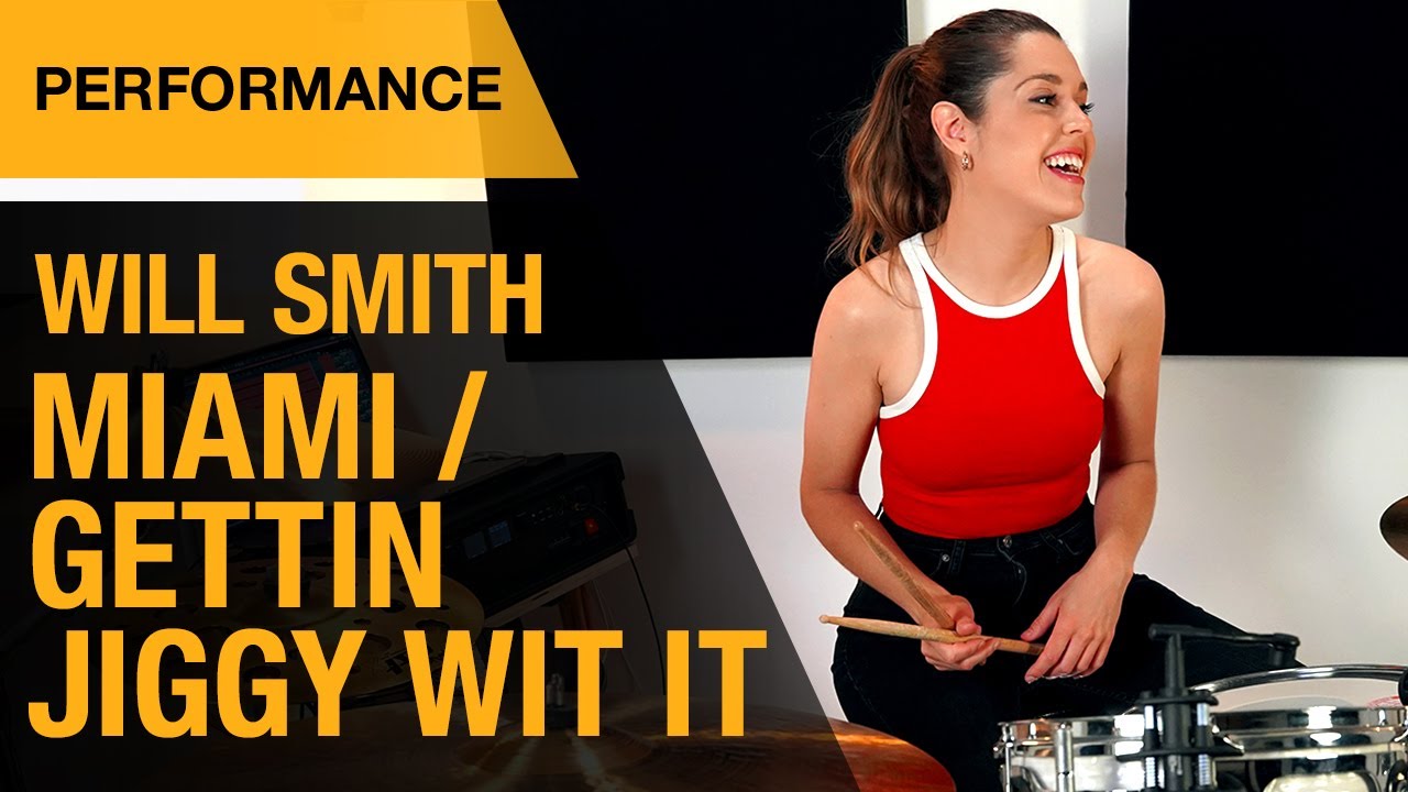 Will Smith - Miami & Gettin Jiggy Wit It | Drum Cover | Domino Santantonio | Thomann